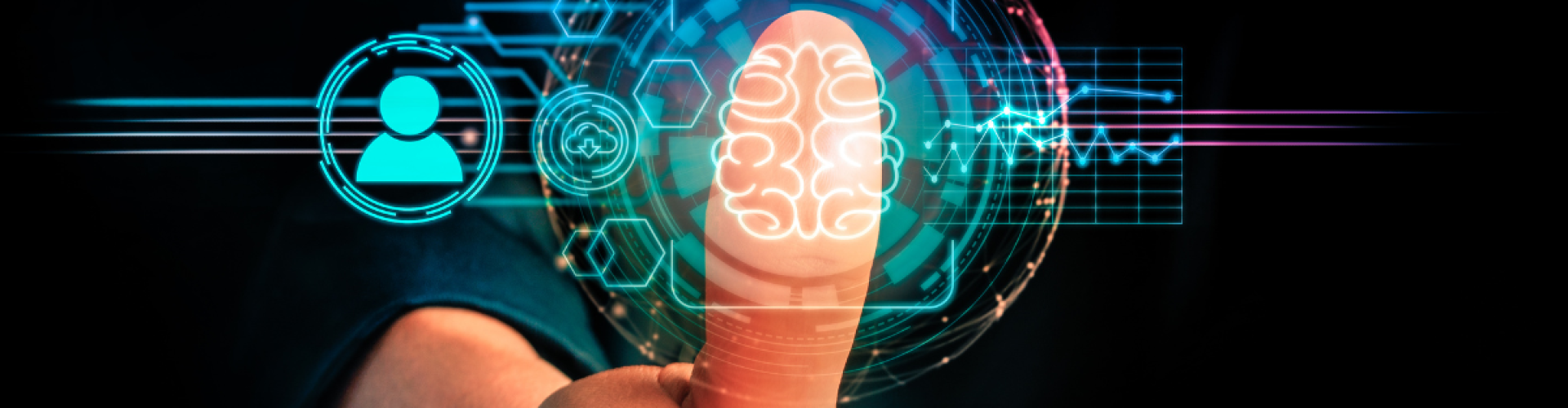 Man’s hand pressing a digital access control button at a secure facility protected by Proactive Specialised Security Solutions.